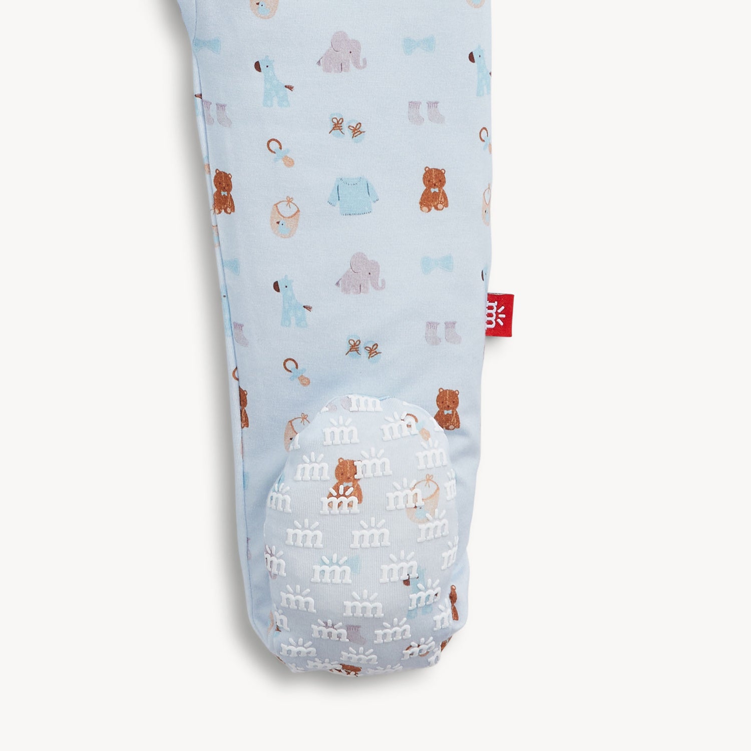 Nursery Nostalgia Magnetic Modal Footie: Blue