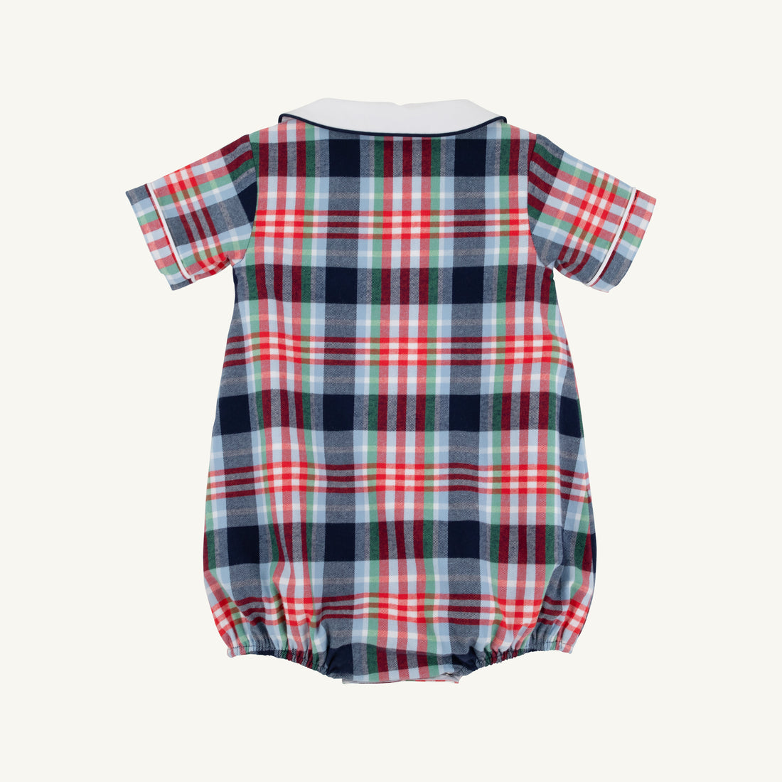 TBBC Brock Bubble- Flannel: Covington Cottage Plaid/Worth Ave White