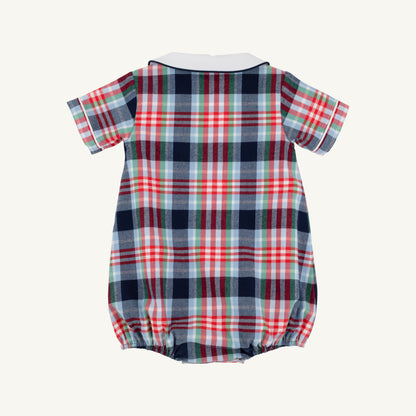 TBBC Brock Bubble- Flannel: Covington Cottage Plaid/Worth Ave White