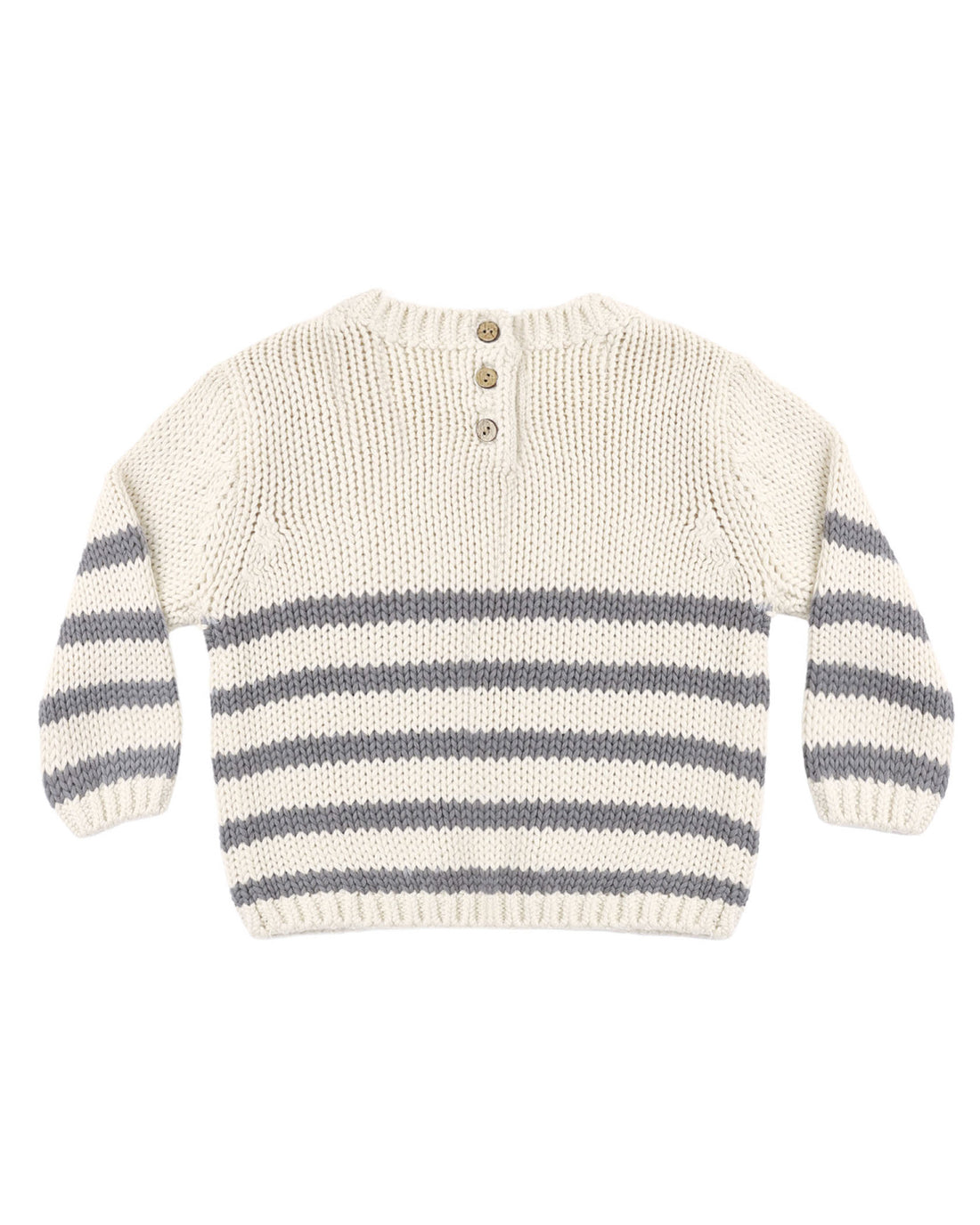 Rex Sweater: Slate Stripe
