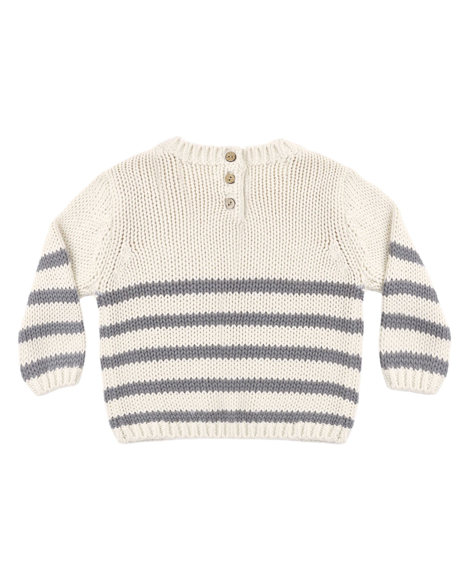 Rex Sweater: Slate Stripe