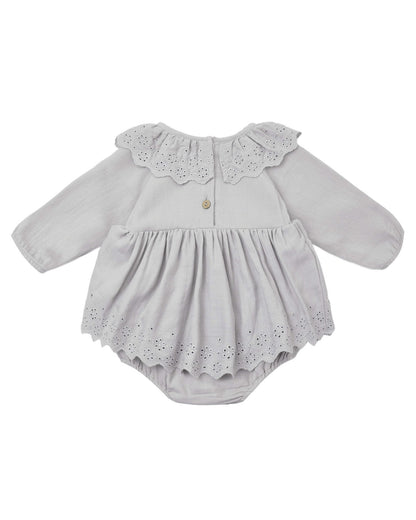 Thalia Romper: Cloud