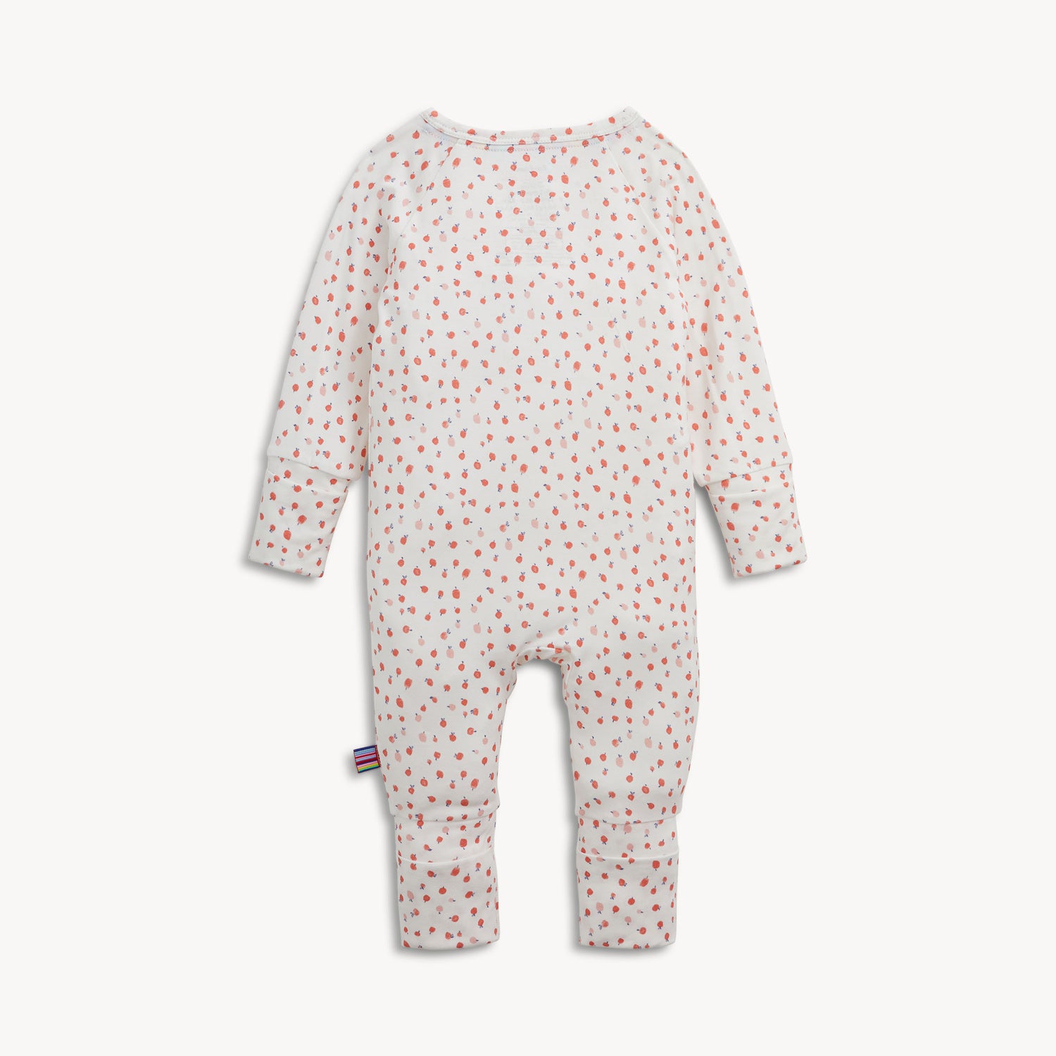 Apple Blossom Magnetic Modal Ruffle Convertible Coverall