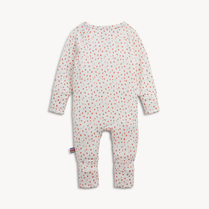 Apple Blossom Magnetic Modal Ruffle Convertible Coverall