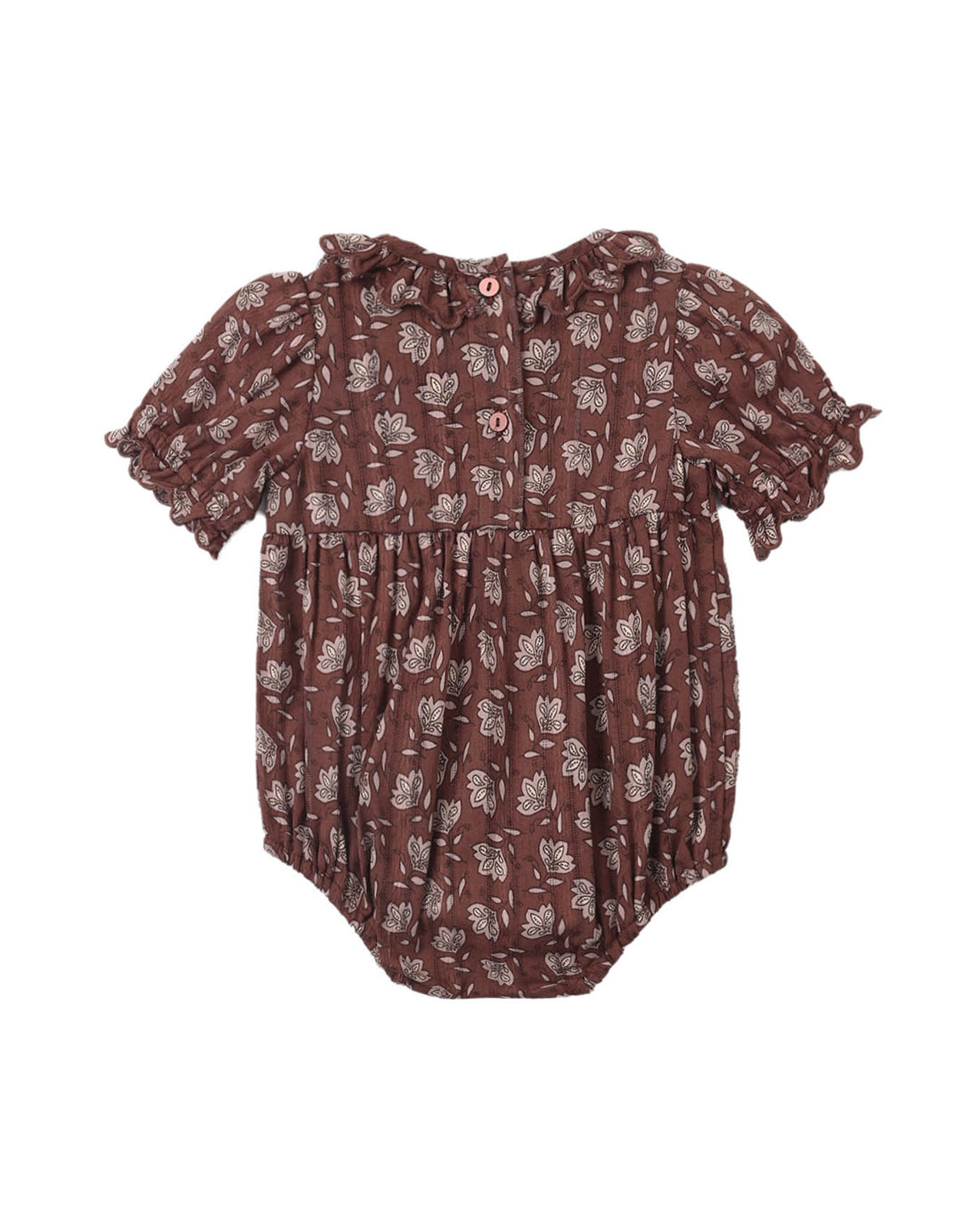 Liv Romper: Mulberry Iris
