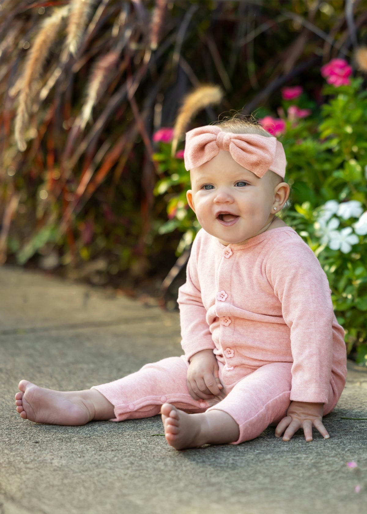Margaret Romper: Pink
