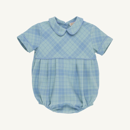 TBBC Bradford Bubble: Audubon Park Plaid/Sarasota Sky