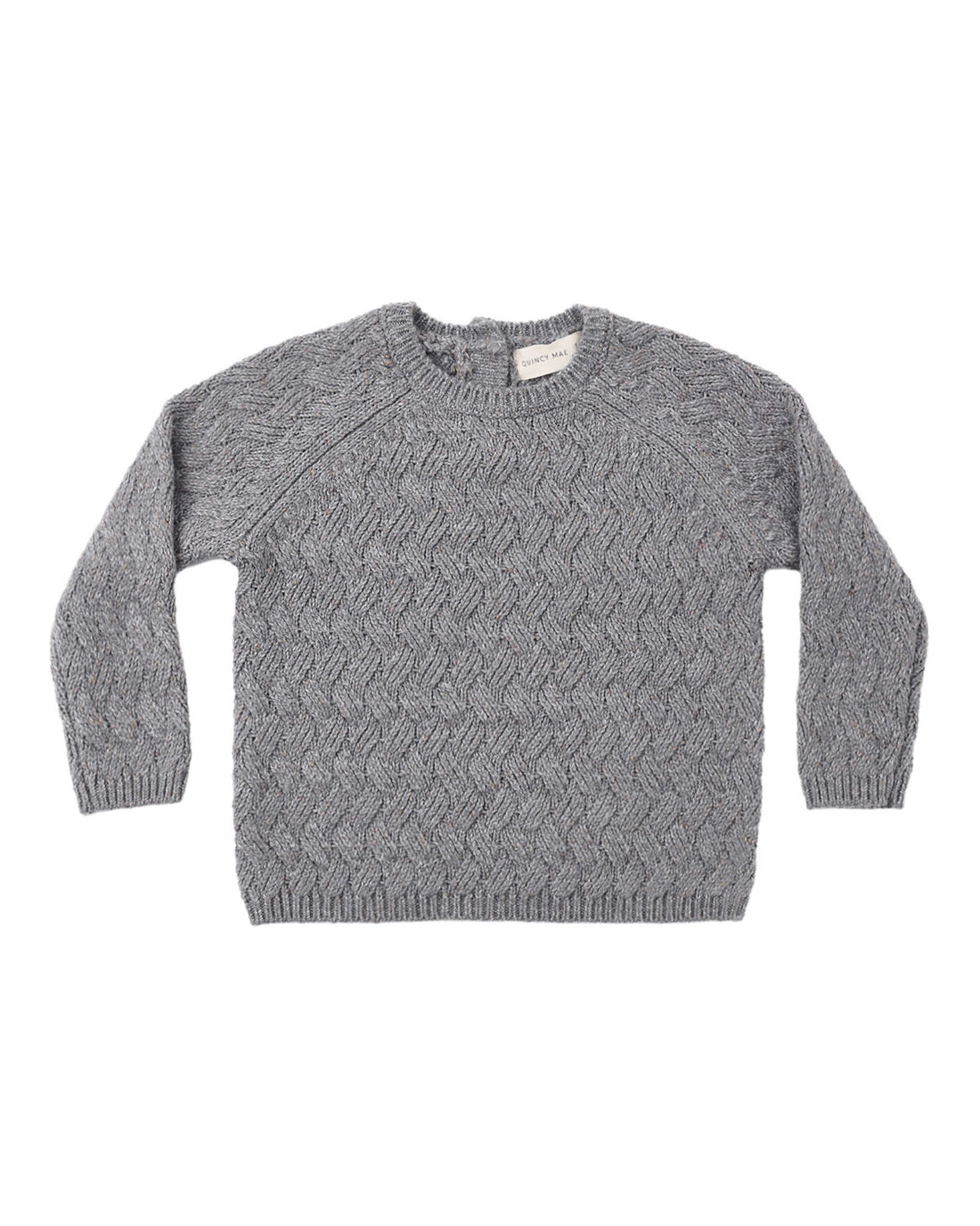 Knit Sweater: Heathered Slate