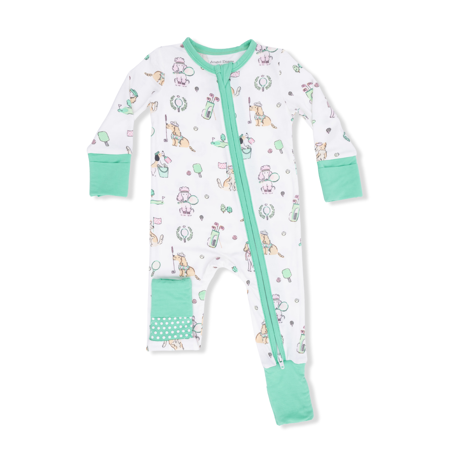 Country Club Dogs Pink Convertible Romper