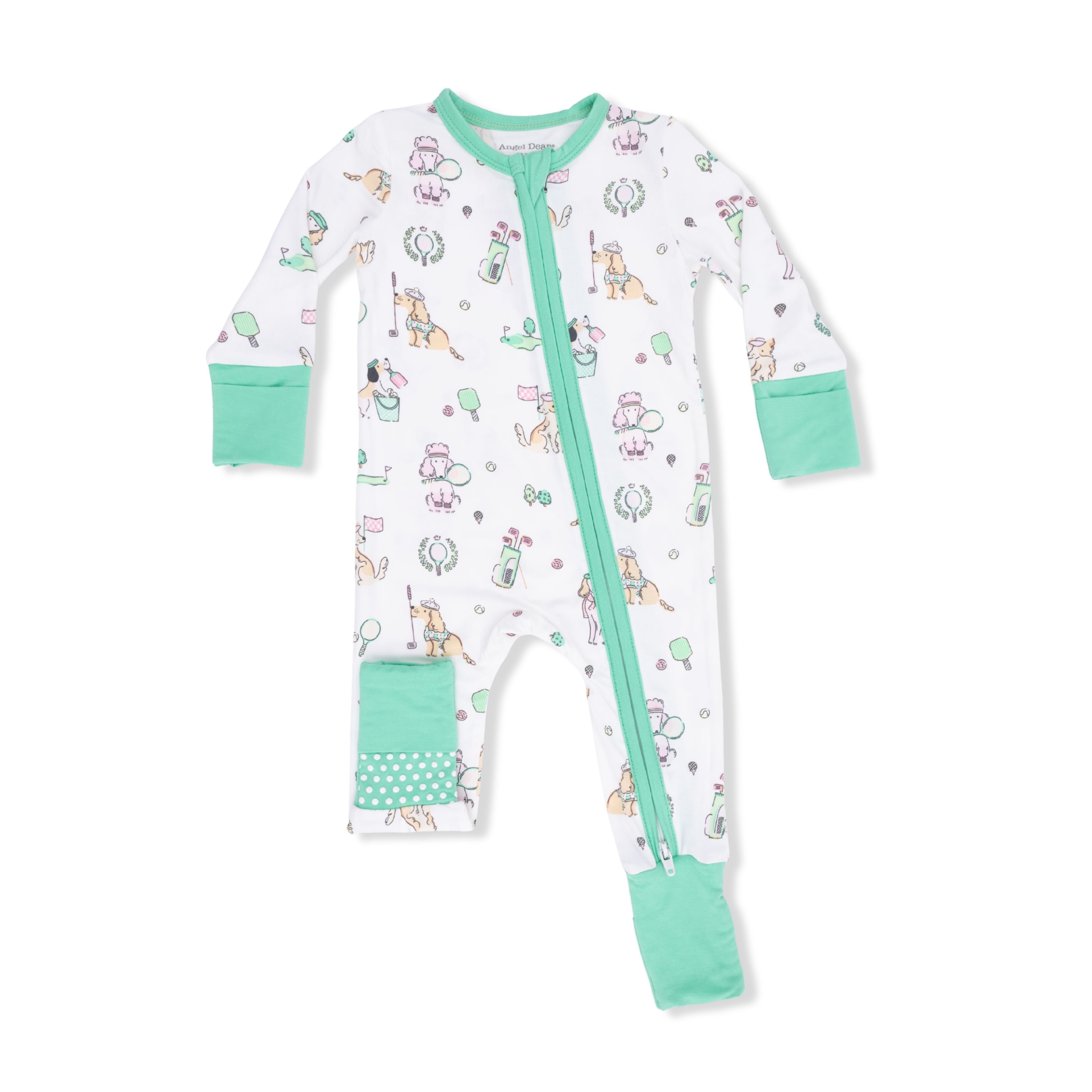 Country Club Dogs Pink Convertible Romper