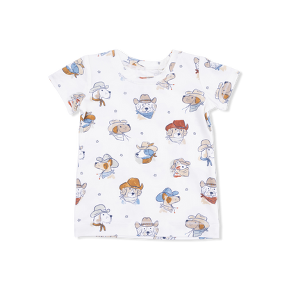 Cowdogs Short Sleeve Loungewear Set