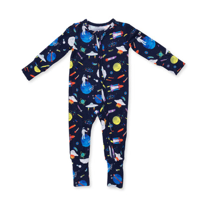 Astronaut And Rockets Convertible Romper