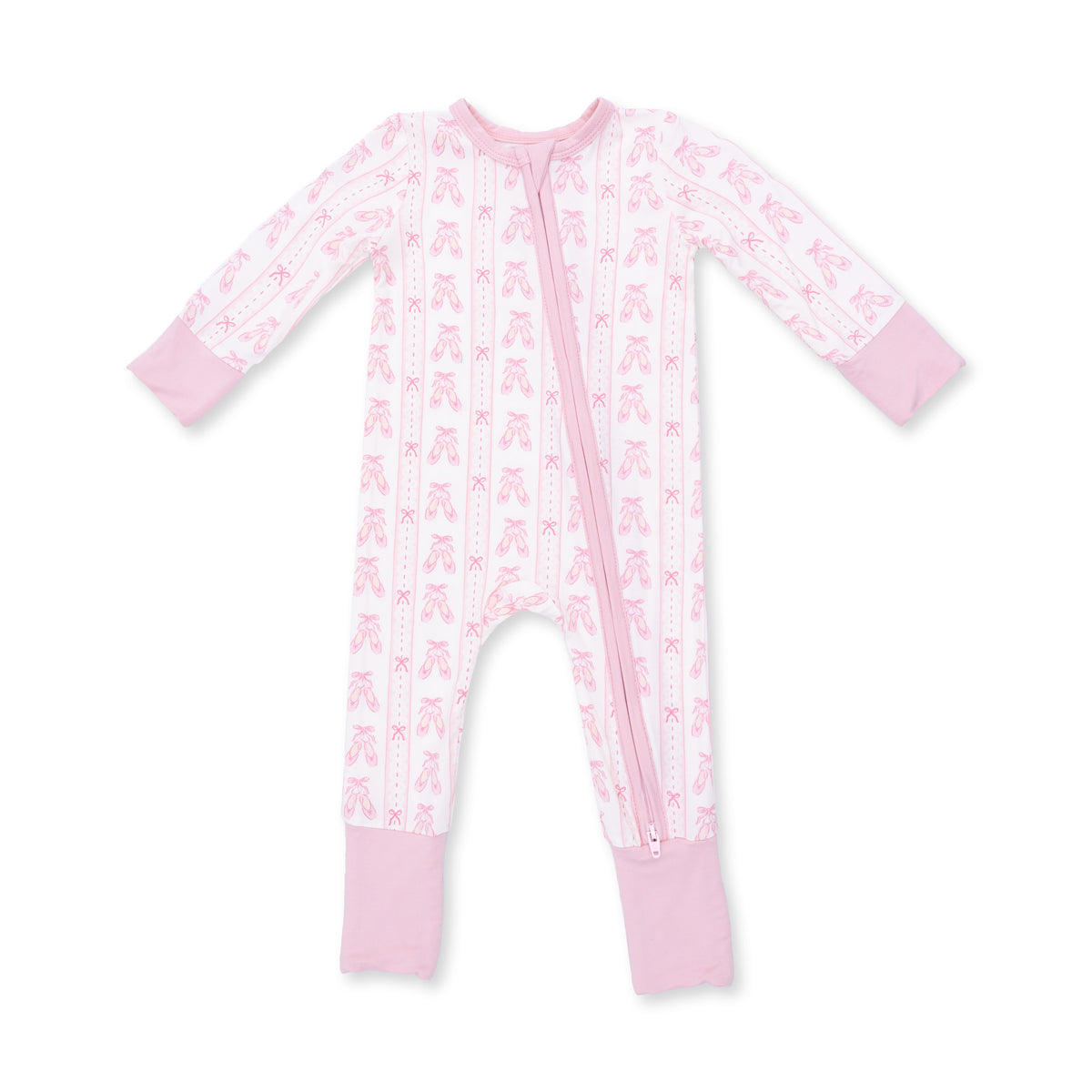 Ballet Shoes Ribbon Stripe Convertible Romper
