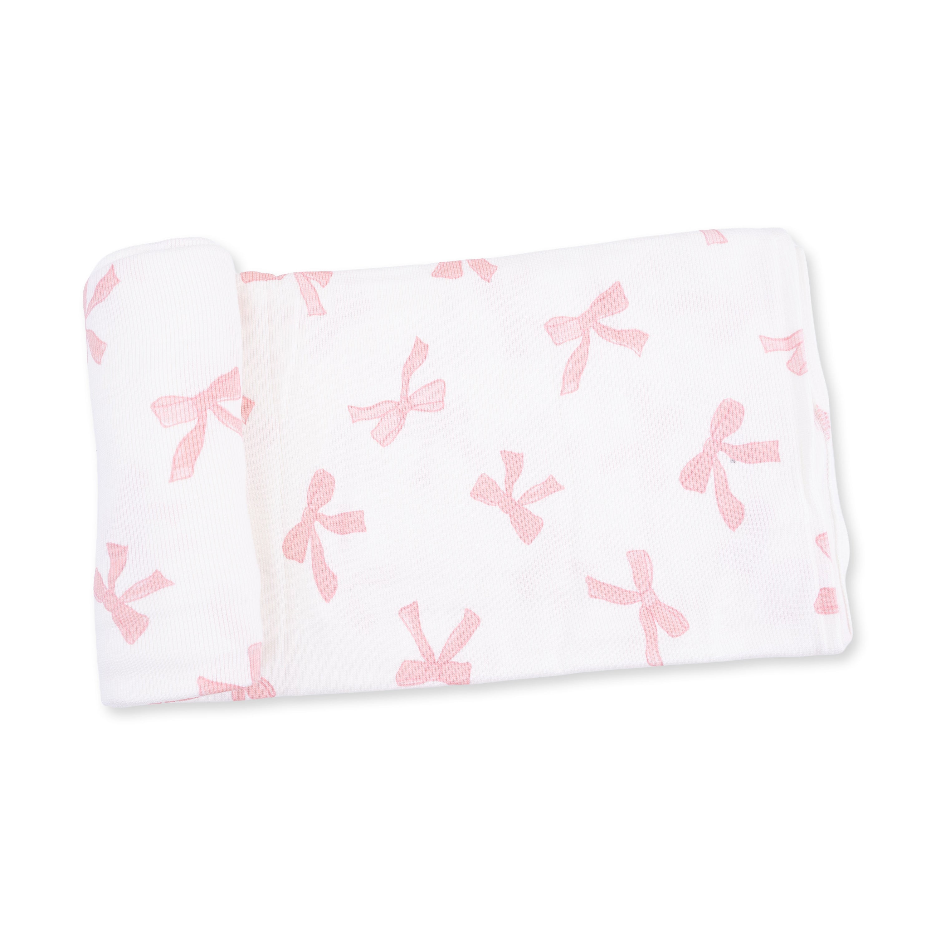 Pretty Bows Swaddle Blanket