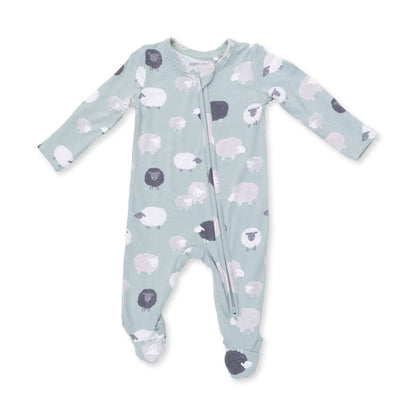 Black Sheep 2 Way Zipper Footie