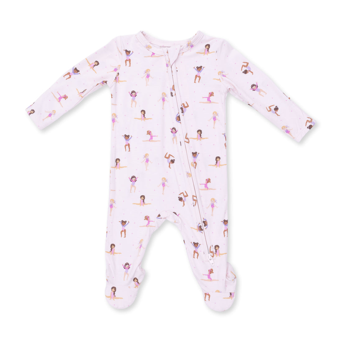 Tiny Tumblers 2 Way Zipper Footie