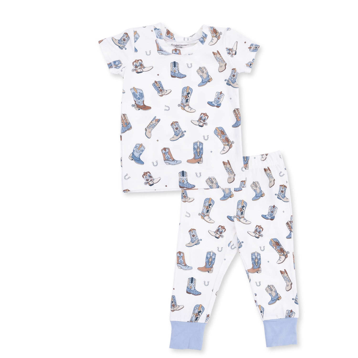 Buckaroo Boots Short Sleeve Loungewear Set