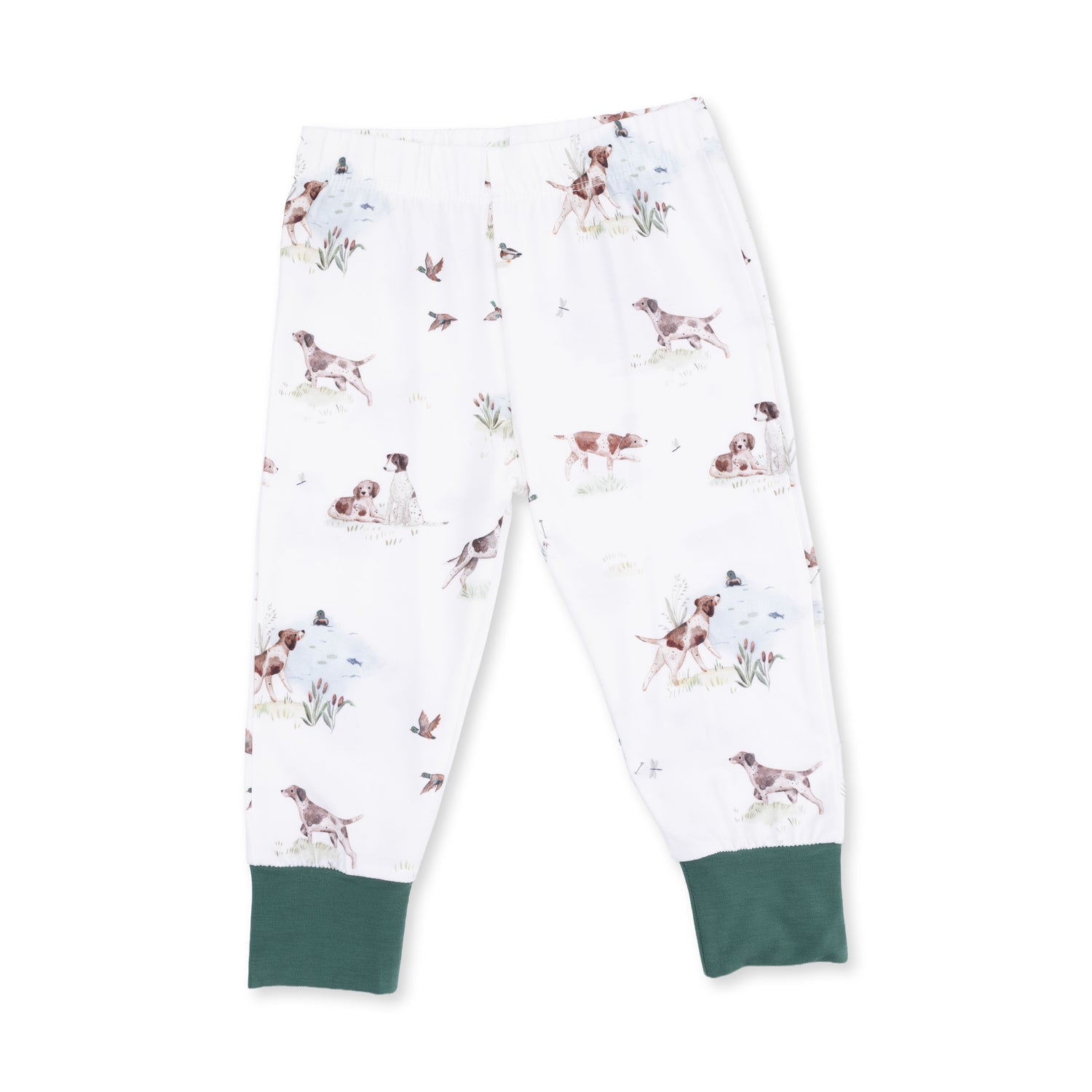Pointer Pups And Duck Buddies Long Sleeve Loungewear Set