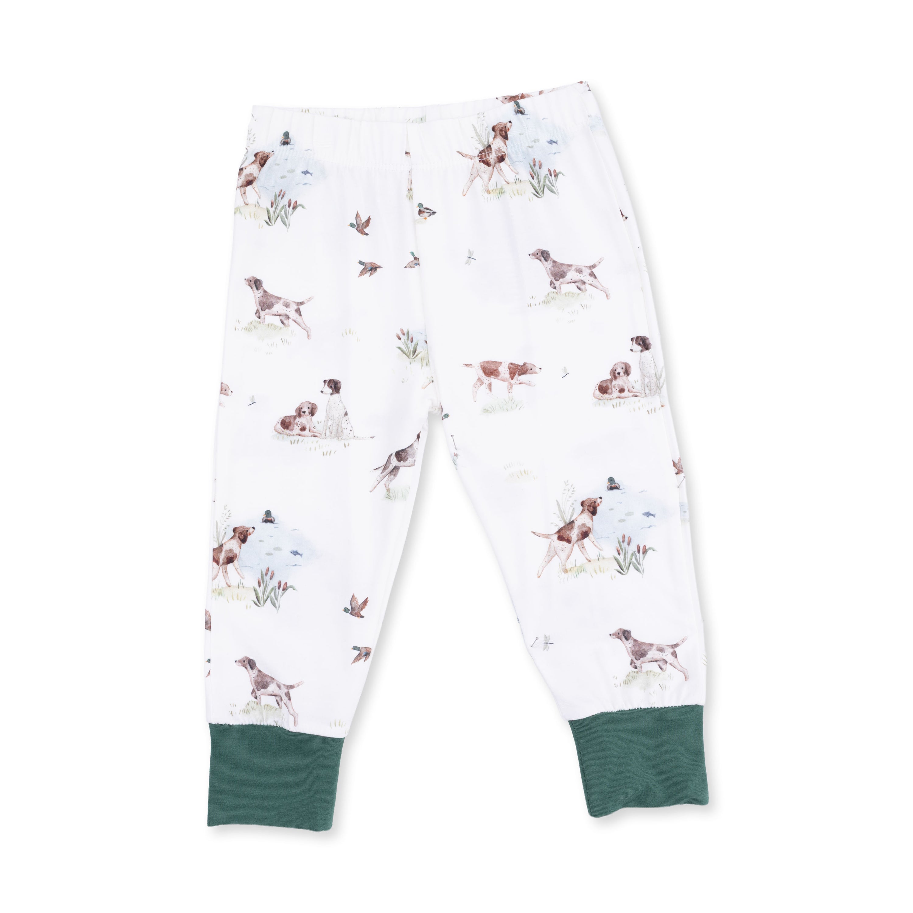 Pointer Pups And Duck Buddies Long Sleeve Loungewear Set