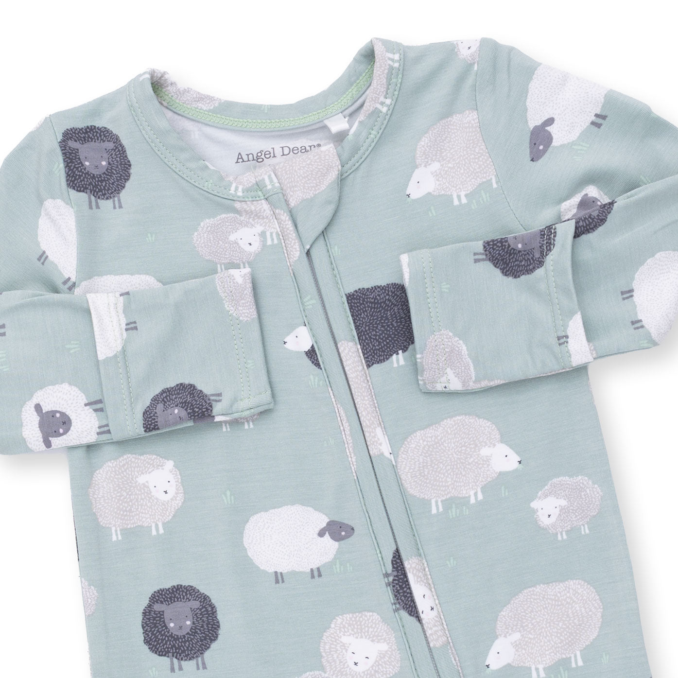 Black Sheep 2 Way Zipper Footie