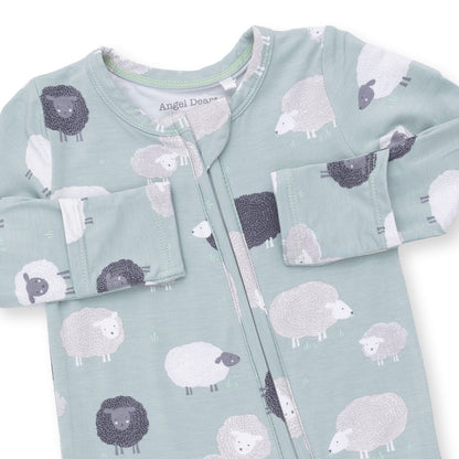 Black Sheep 2 Way Zipper Footie