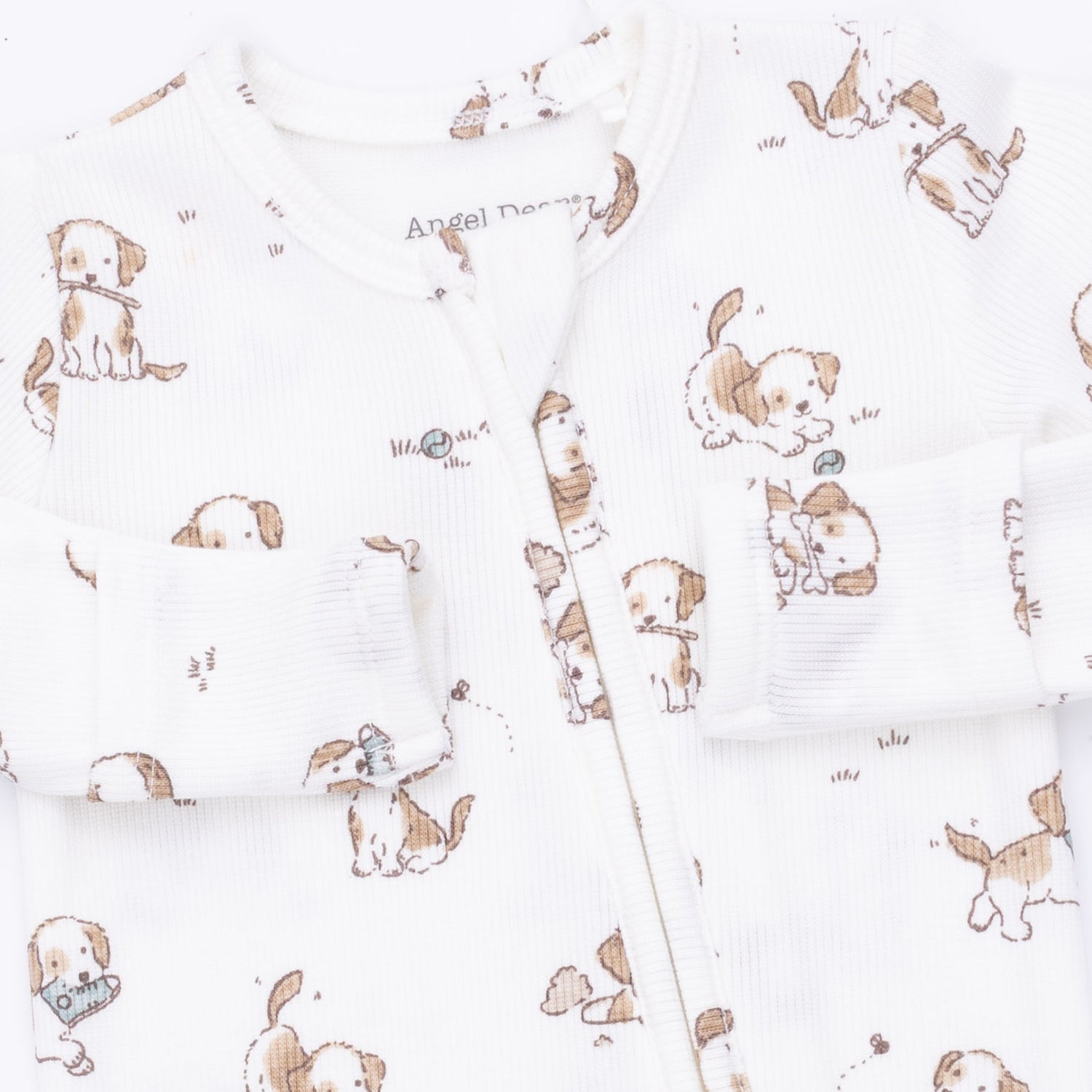 Explorer Puppy Blue 2 Way Zipper Footie