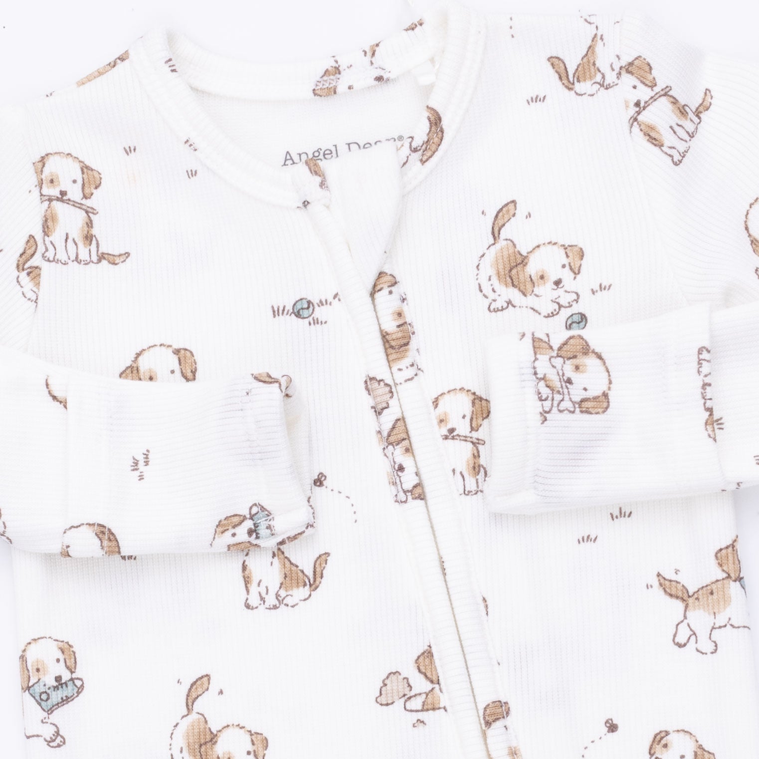 Explorer Puppy Blue 2 Way Zipper Footie