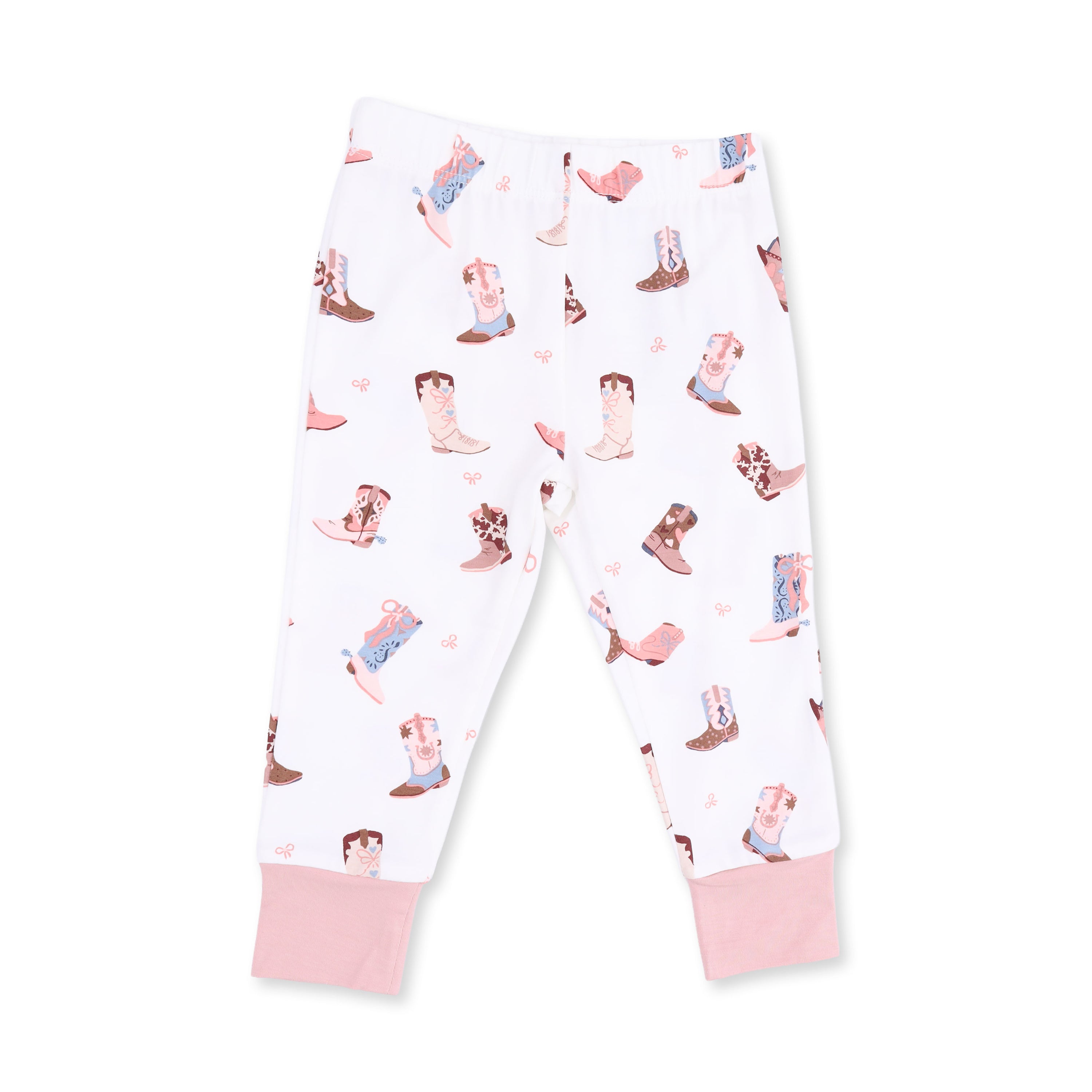 Buckarette Boots Short Sleeve Loungewear Set