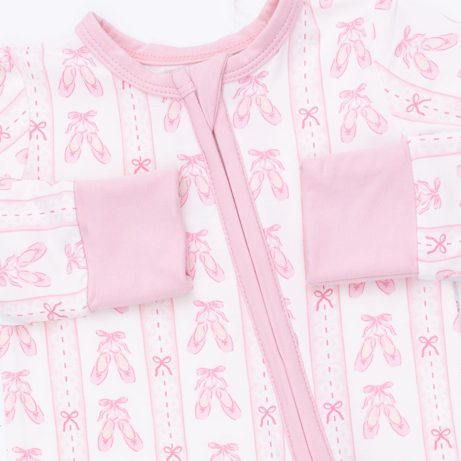 Ballet Shoes Ribbon Stripe Convertible Romper