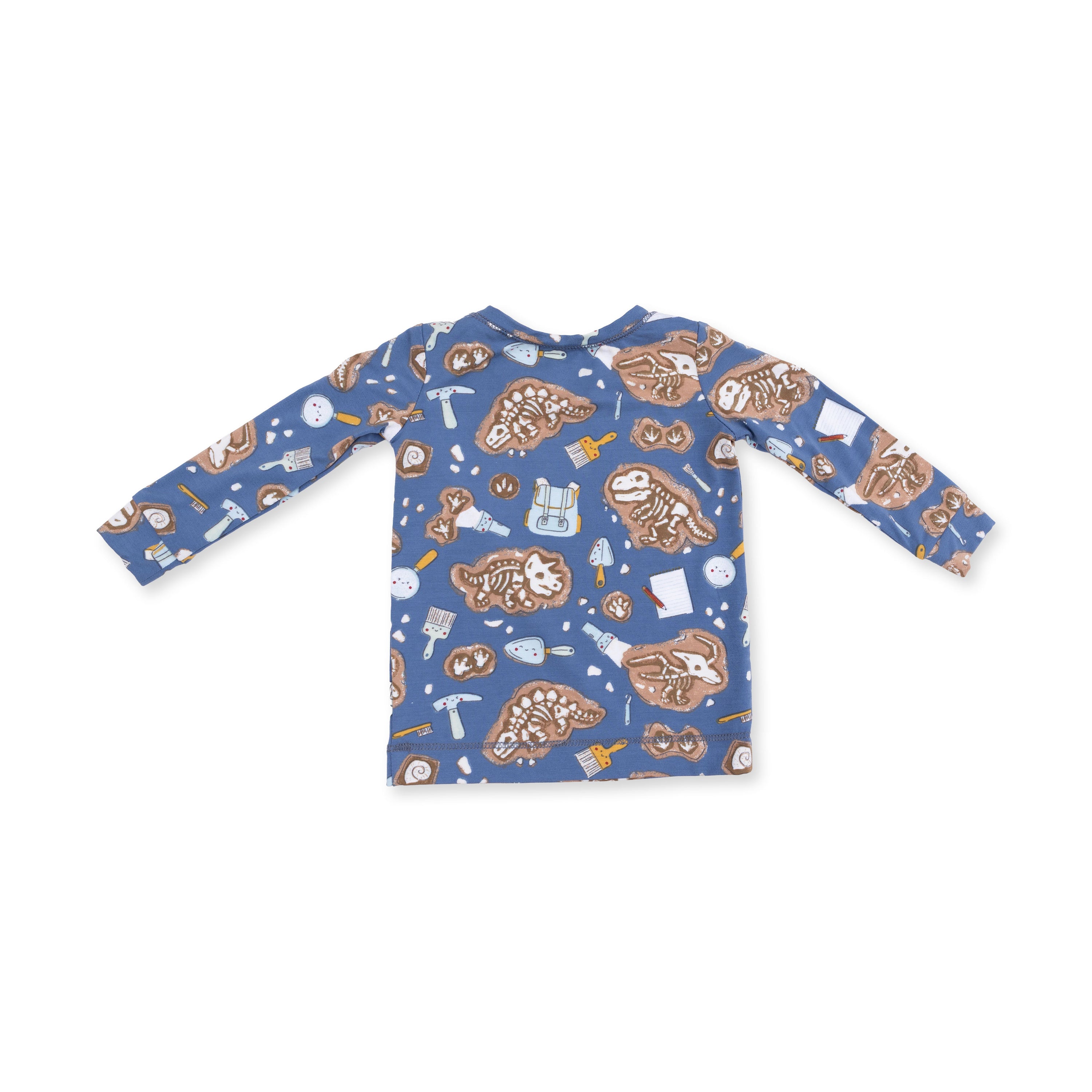 Glow In The Dark Dino Dig Long Sleeve Loungewear Set