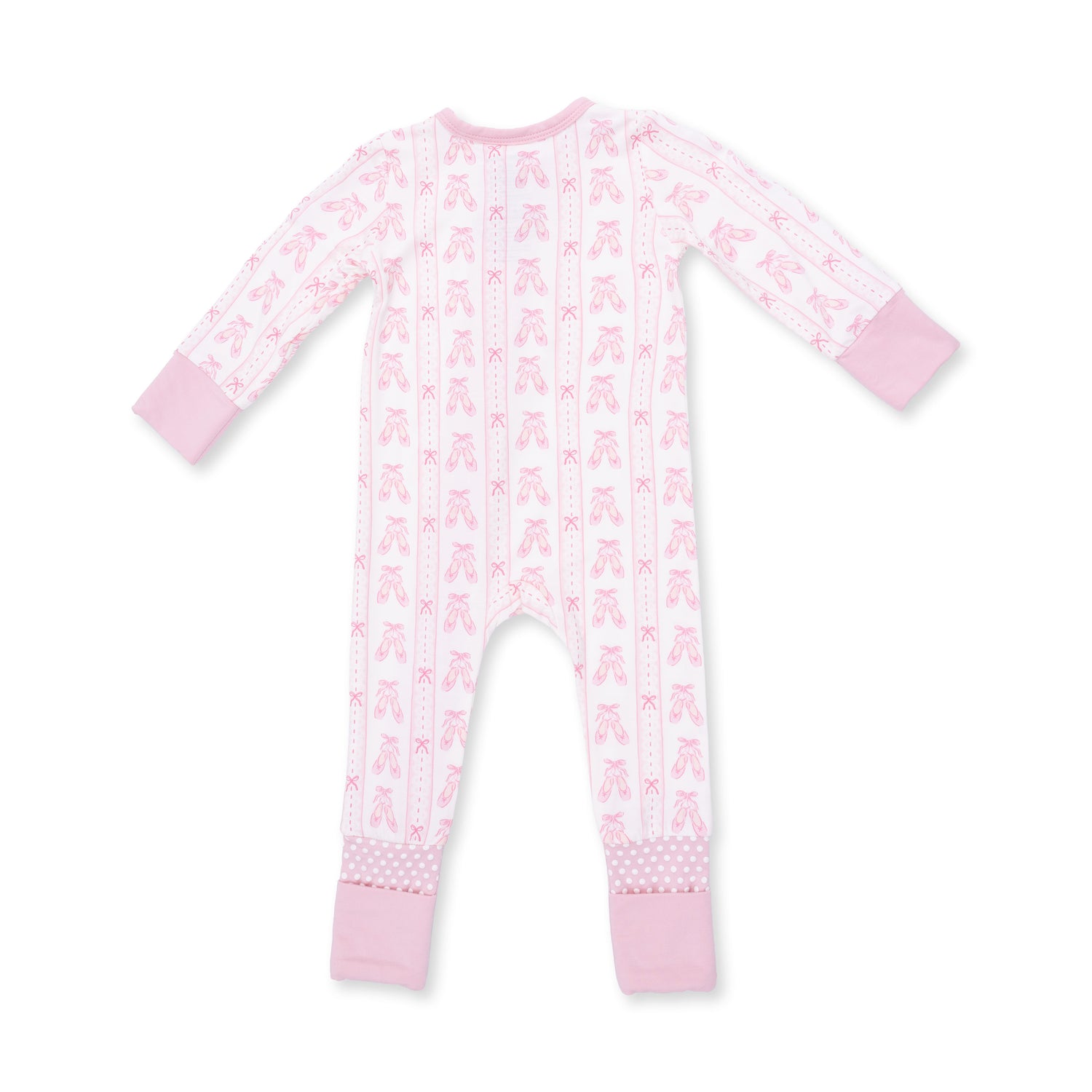Ballet Shoes Ribbon Stripe Convertible Romper
