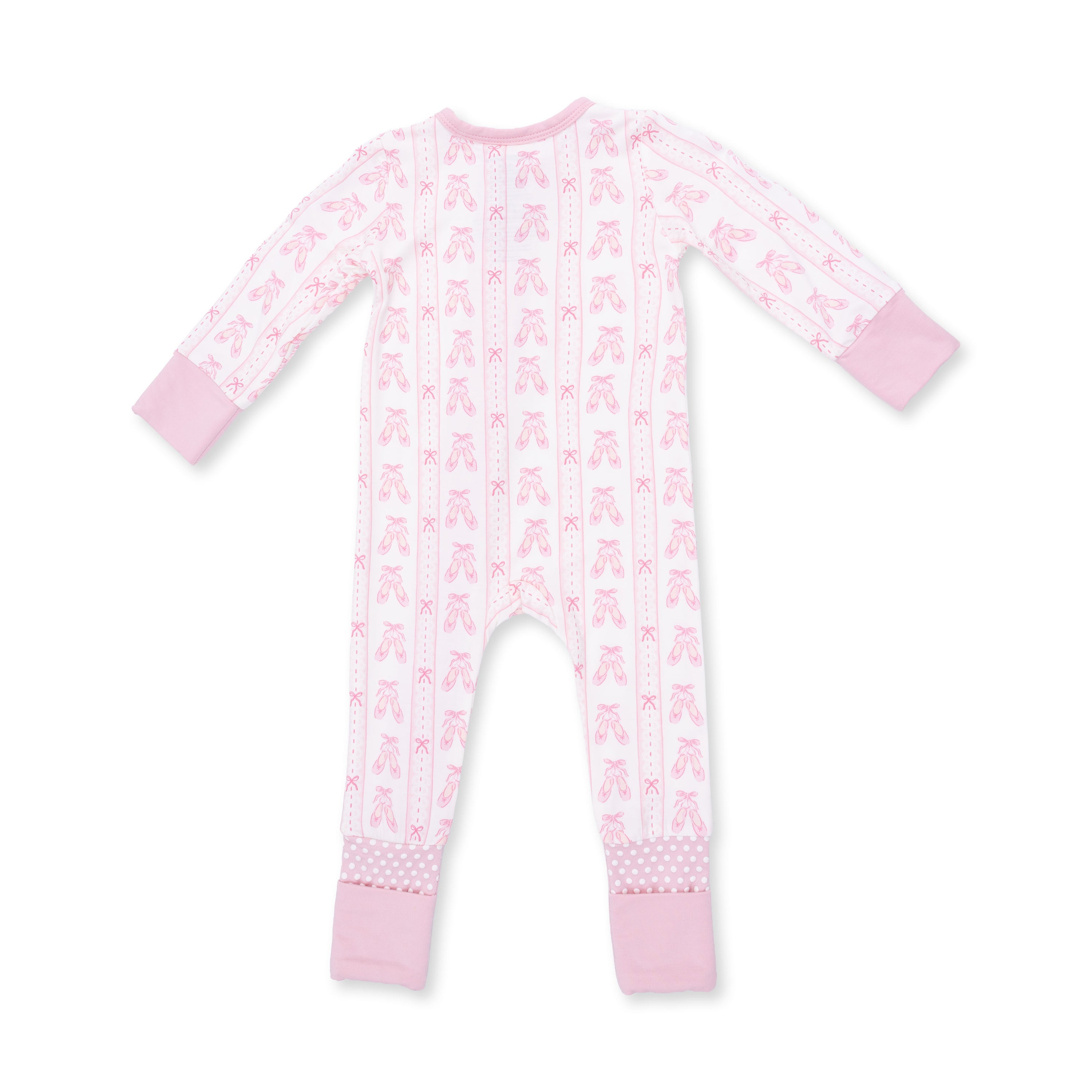 Ballet Shoes Ribbon Stripe Convertible Romper