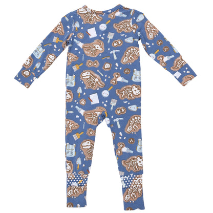 Glow In The Dark Dino Dig Convertible Romper