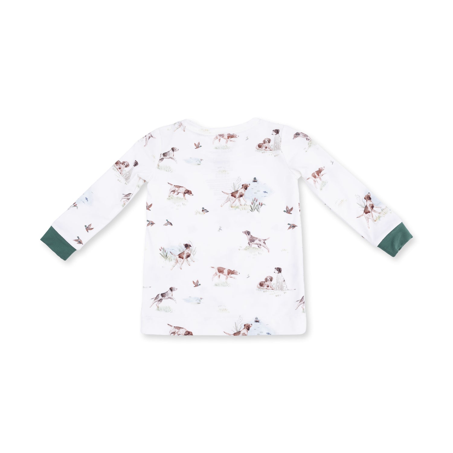 Pointer Pups And Duck Buddies Long Sleeve Loungewear Set