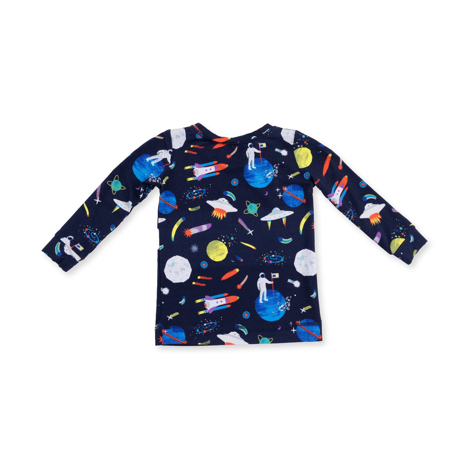 Astronaut And Rockets Long Sleeve Loungewear Set