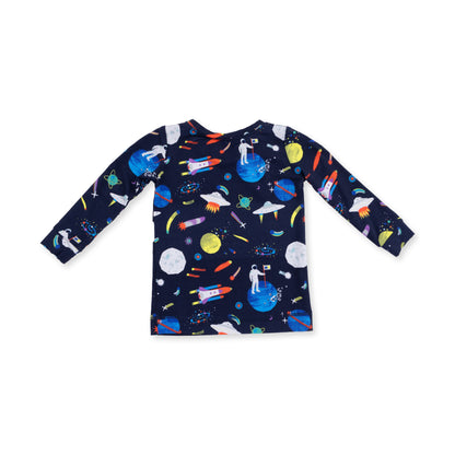 Astronaut And Rockets Long Sleeve Loungewear Set