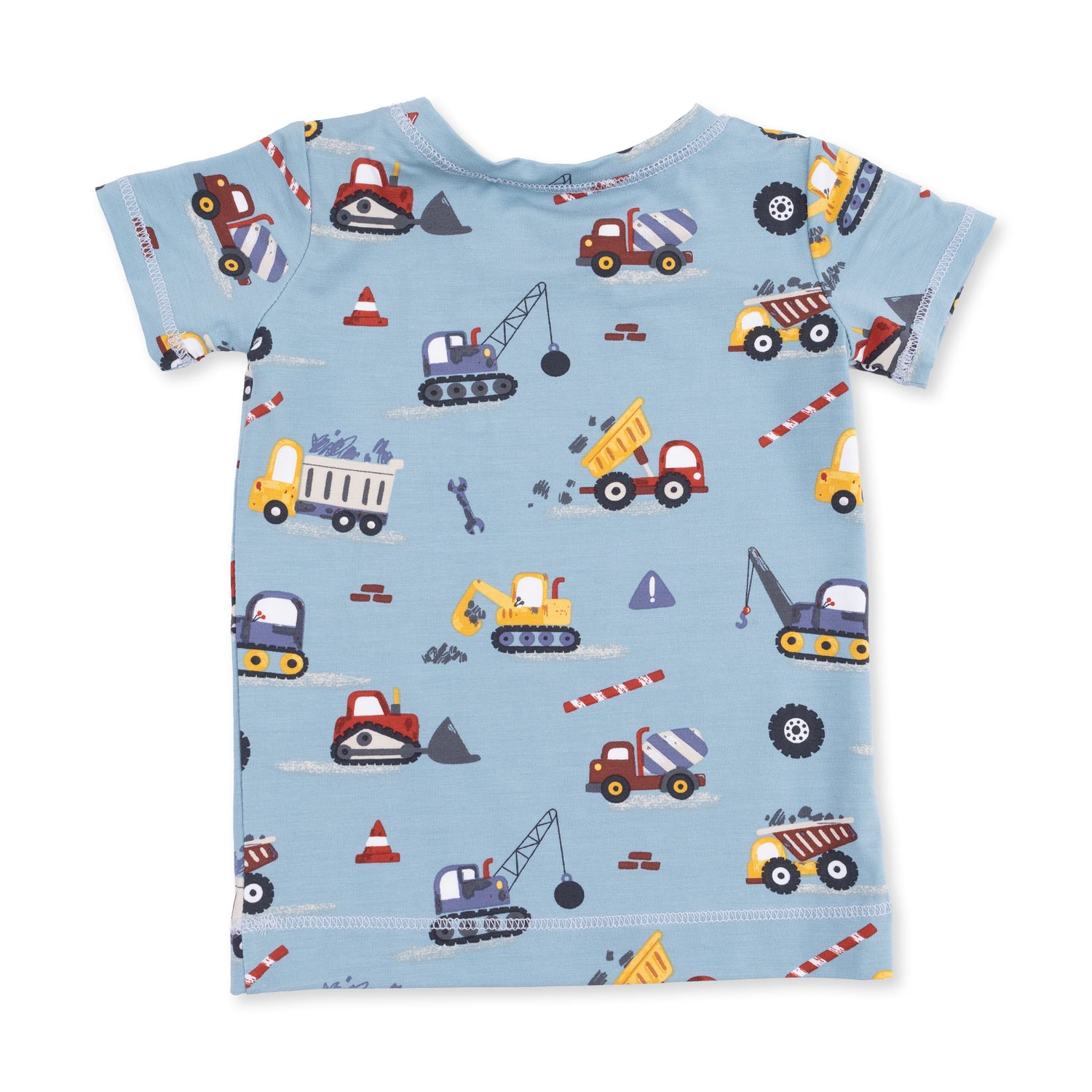 Crayon Construction Short Sleeve Loungewear Set