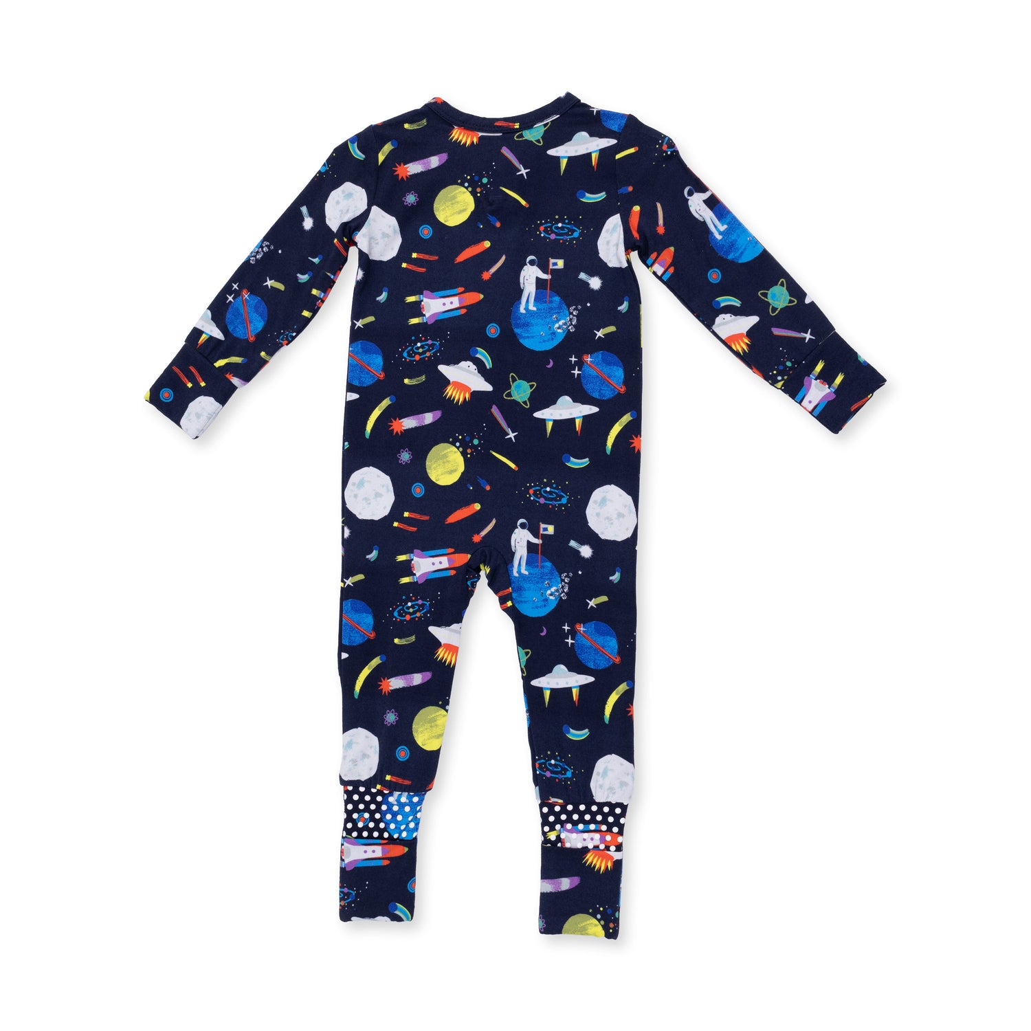 Astronaut And Rockets Convertible Romper