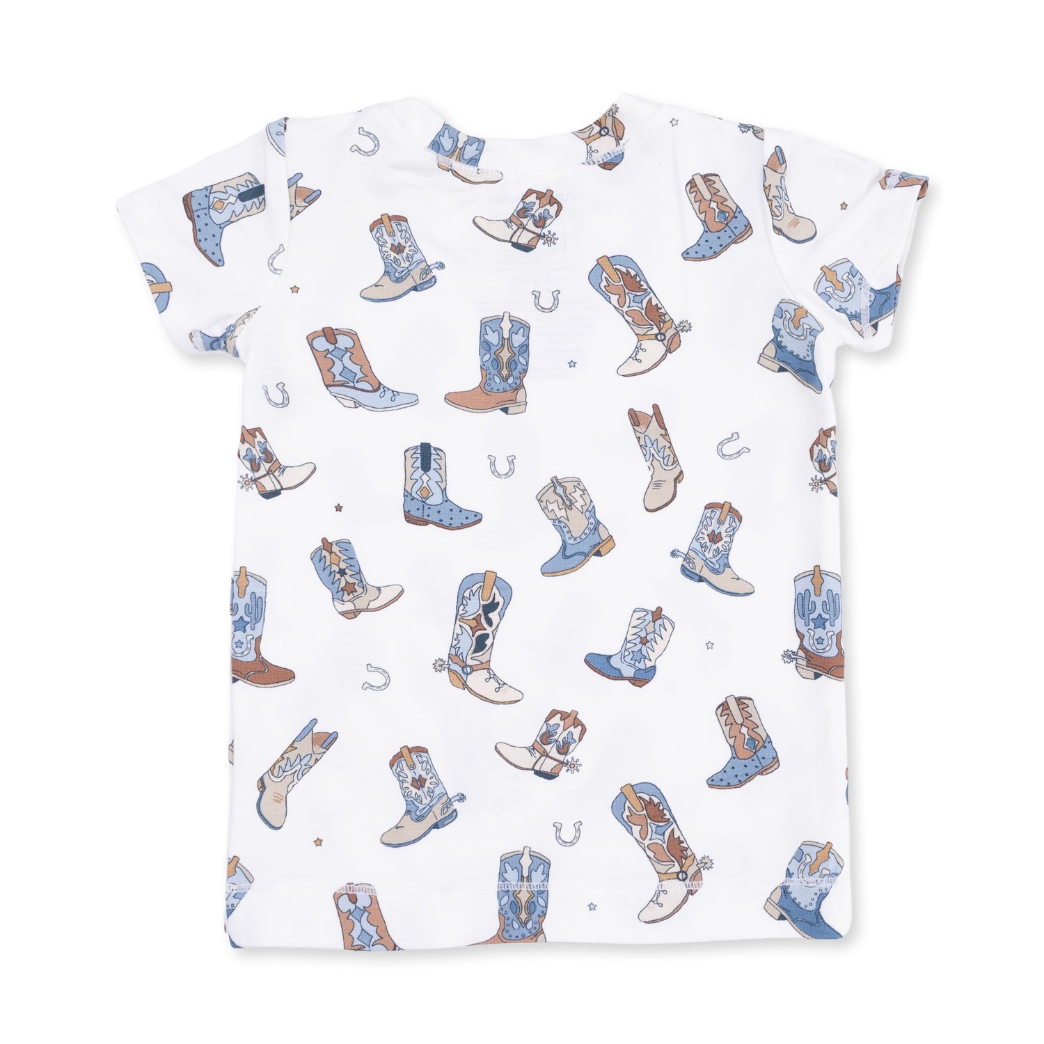 Buckaroo Boots Short Sleeve Loungewear Set