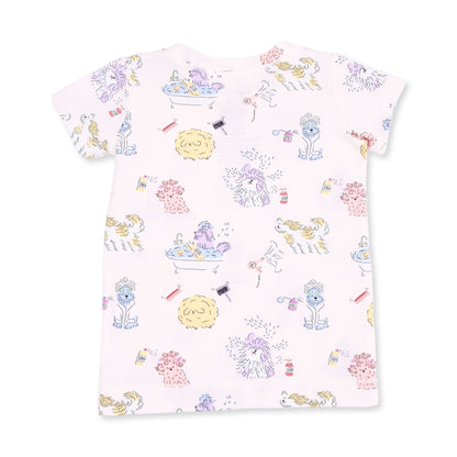 Spa Dogs Short Sleeve Loungewear Set