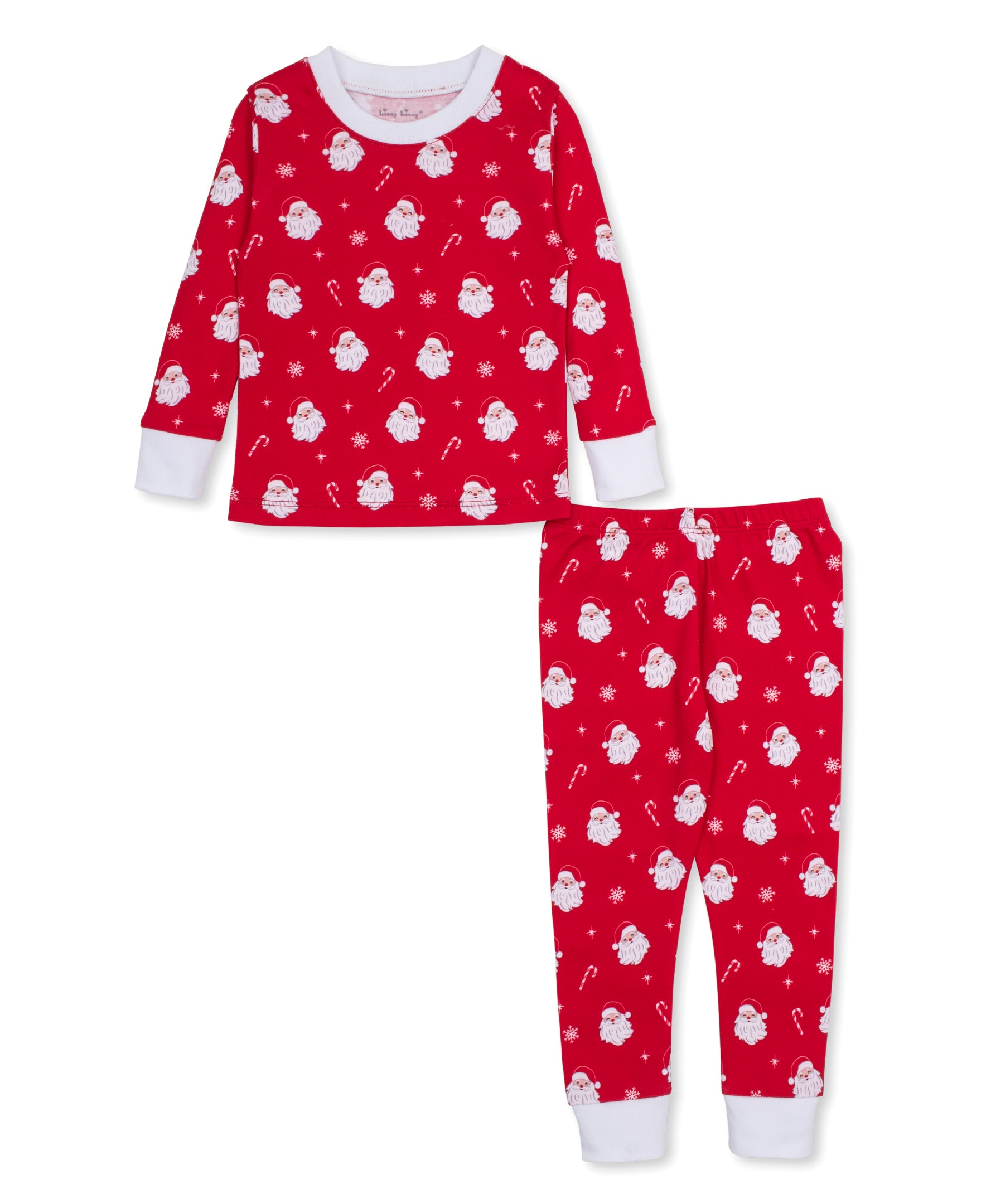 Christmas Santas Snug-Fit 2-Piece Pajamas