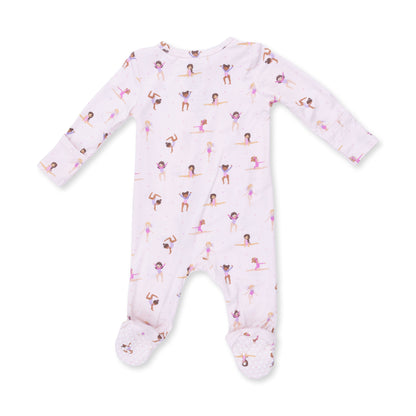 Tiny Tumblers 2 Way Zipper Footie