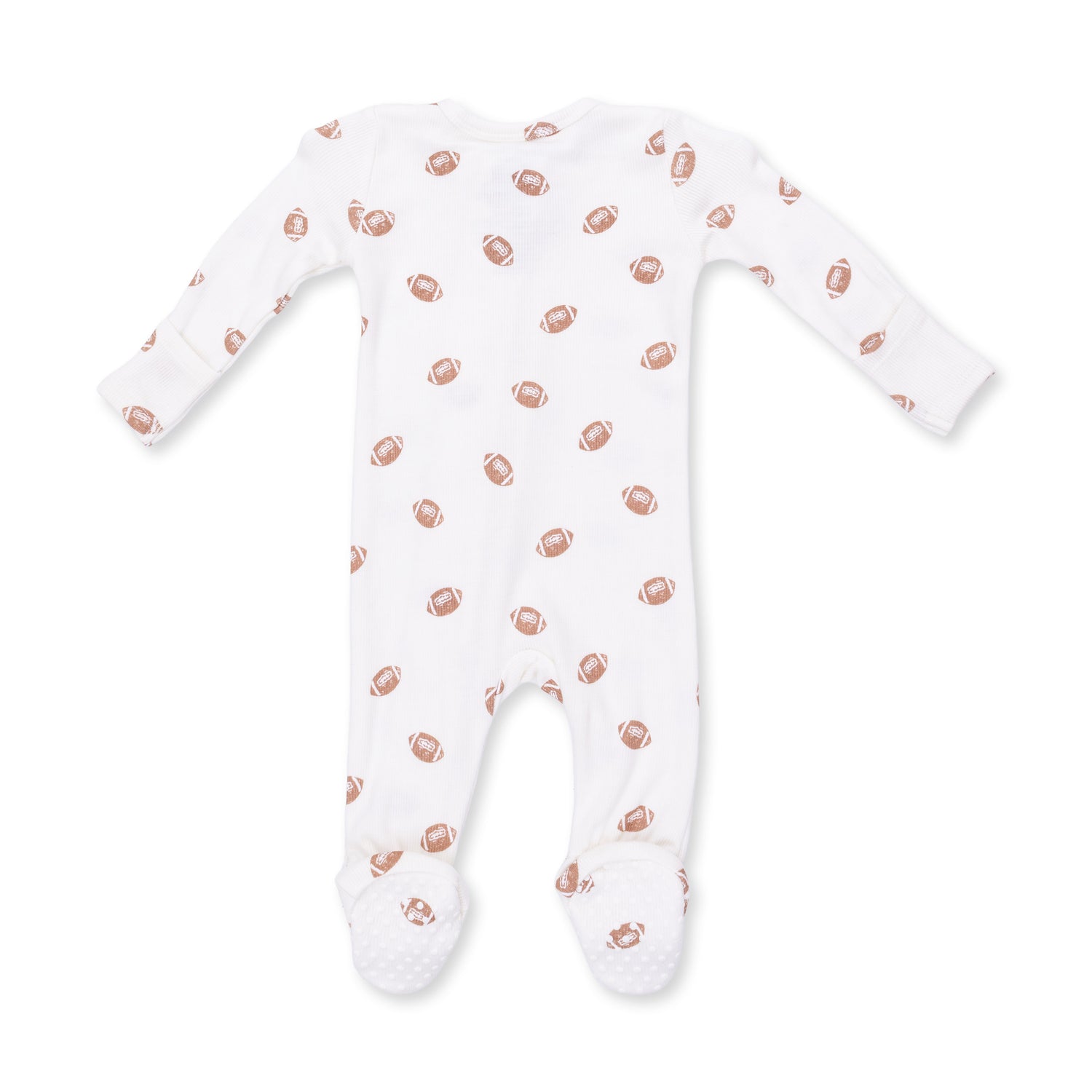 Mini Footballs 2 Way Zipper Footie