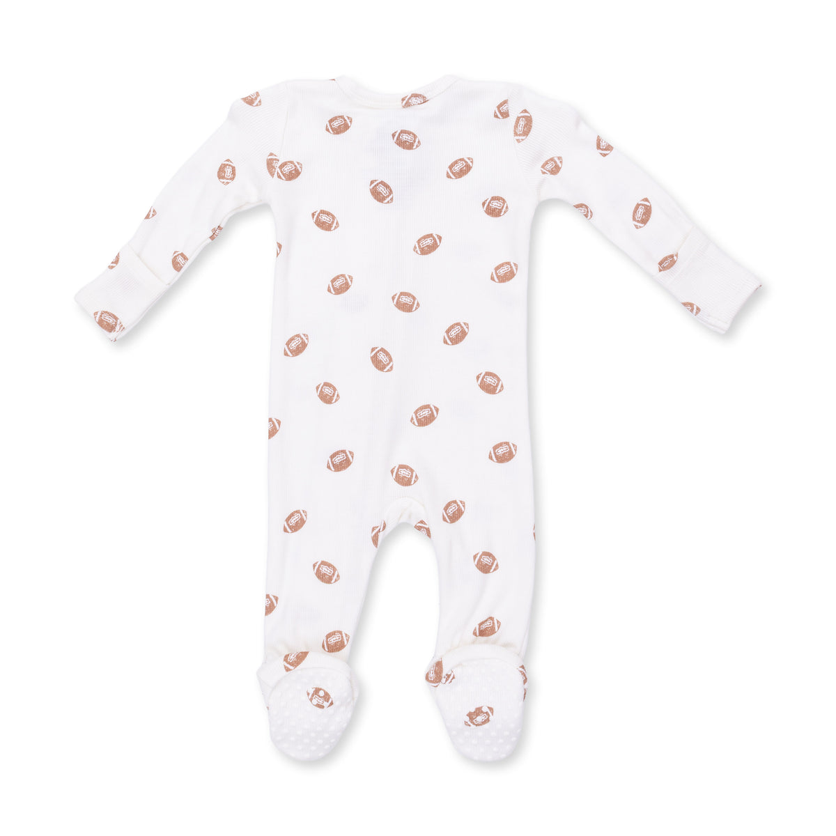 Mini Footballs 2 Way Zipper Footie