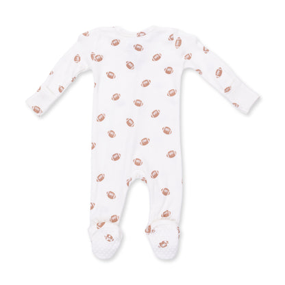 Mini Footballs 2 Way Zipper Footie
