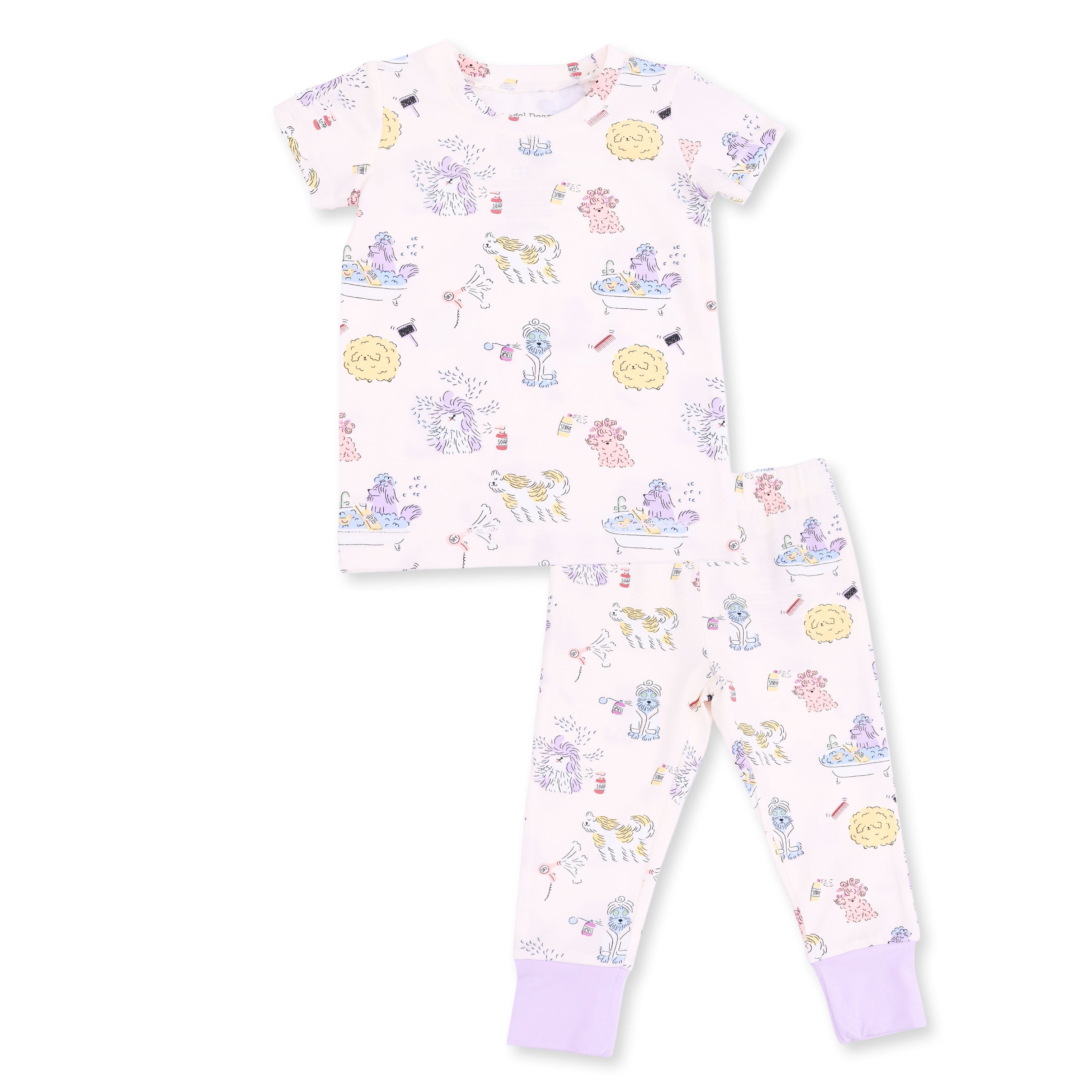 Spa Dogs Short Sleeve Loungewear Set