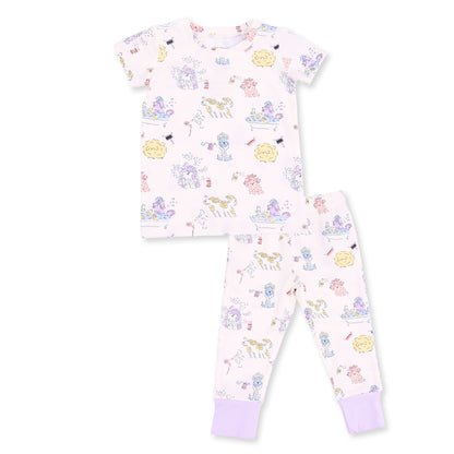 Spa Dogs Short Sleeve Loungewear Set