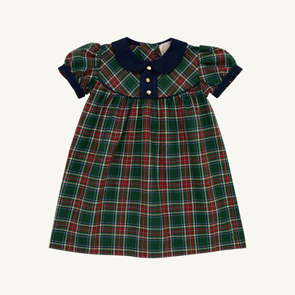 TBBC Dale Dress- Twill: Pinehill Plaid/Nantucket Navy