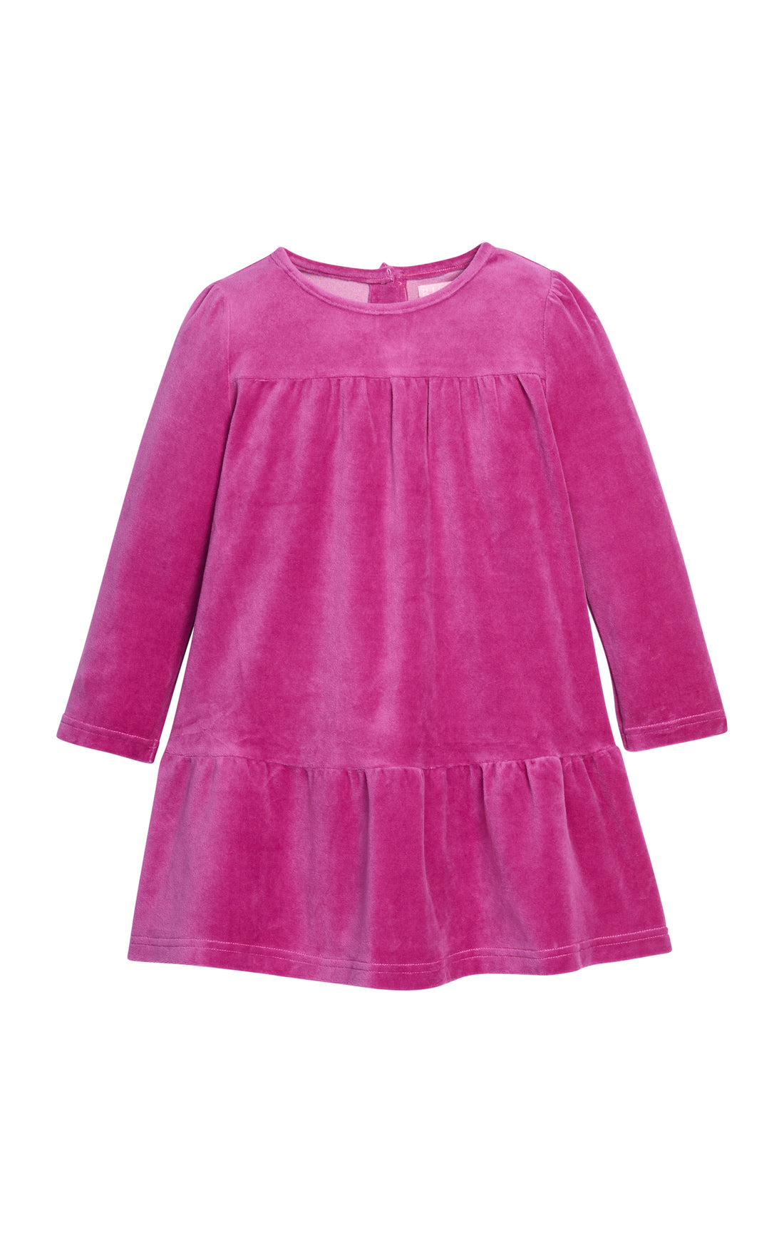 Lisle Dress: Magenta Velour