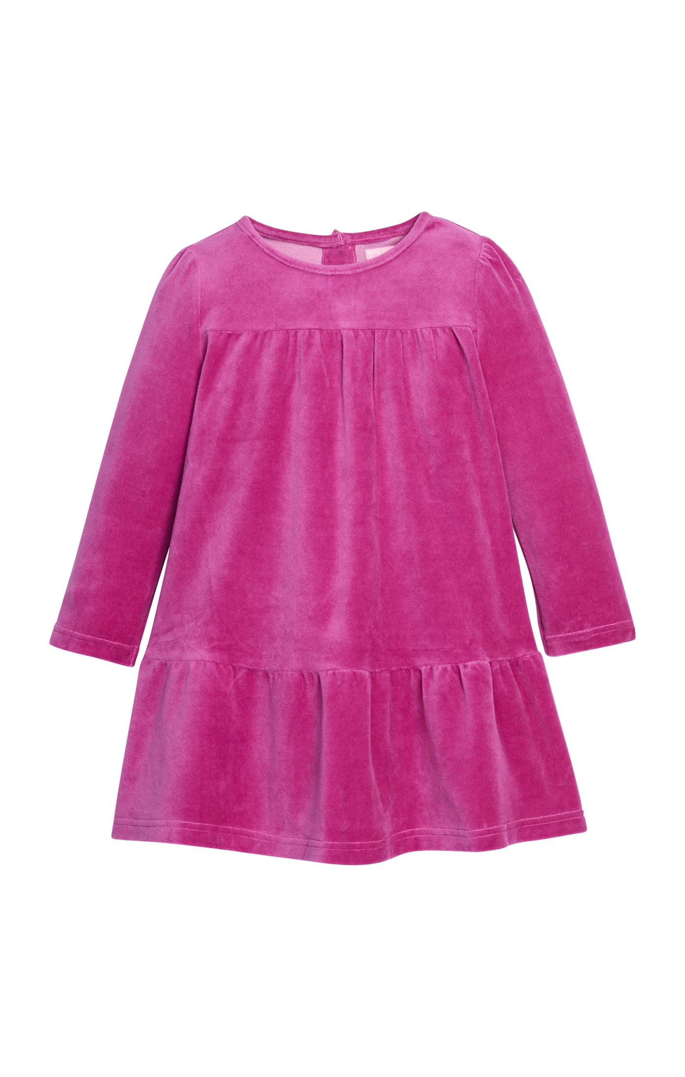 Lisle Dress: Magenta Velour